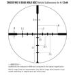 VORTEX CROSSFIRE II  4-12X44 | Dead-Hold BDC (MOA) szálkereszt  | 1 inches (2.54 cm) tubus