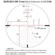 VORTEX RAZOR HD GEN II 4.5-27x56 FFP | EBR-7C (MRAD) továbbfejlesztett taktikai szálkereszt | 34 mm-es tubus