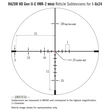 VORTEX RAZOR HD GEN II-E 1-6X24 | VMR-2 (MRAD) szálkereszt | 30 mm-es tubus