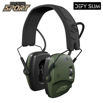 ISO TUNES SPORT DEFY SLIM -ZÖLD FÜLVÉDŐ